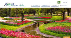 Desktop Screenshot of airesscentials.com